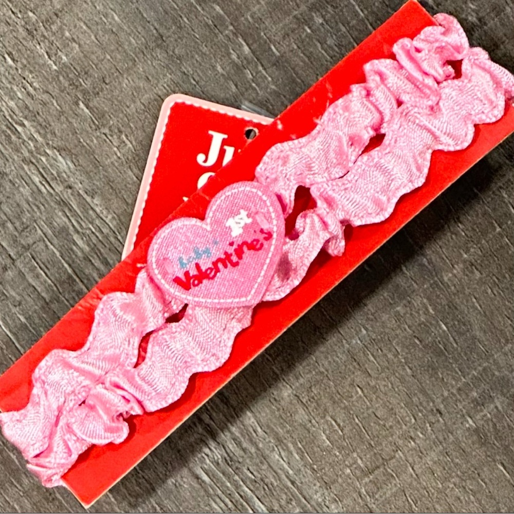 💞 New Infant & Baby Girls “Baby’s 1st Valentine’s Day” Soft Headband